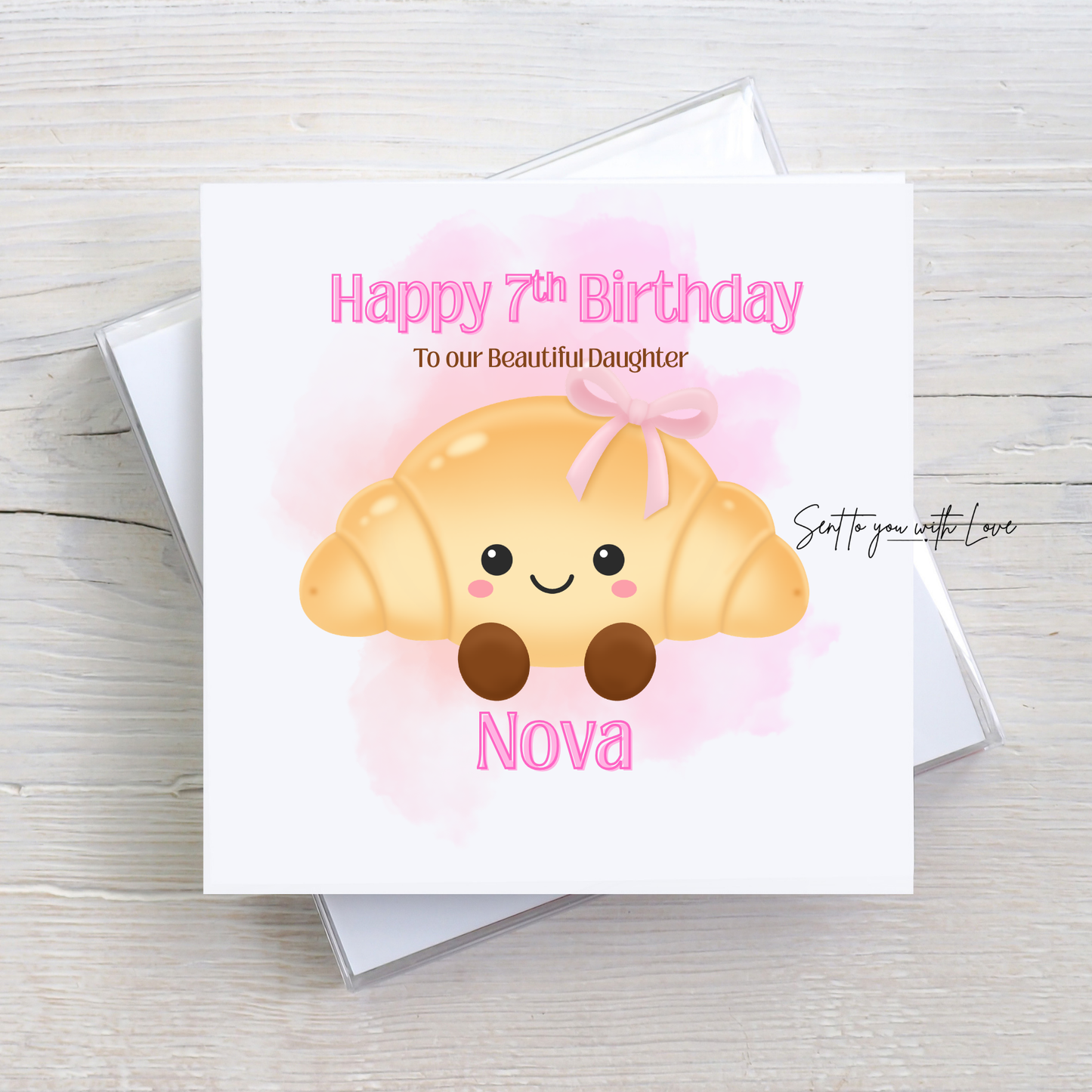 Personalised Jelly Cat Inspired Themed Birthday Card- Custom Name , Age & Relation