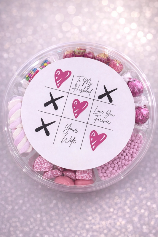 Personalised To My Wife Birthday Sweet Treat Tray - Custom Name Party Birthday Gift Box